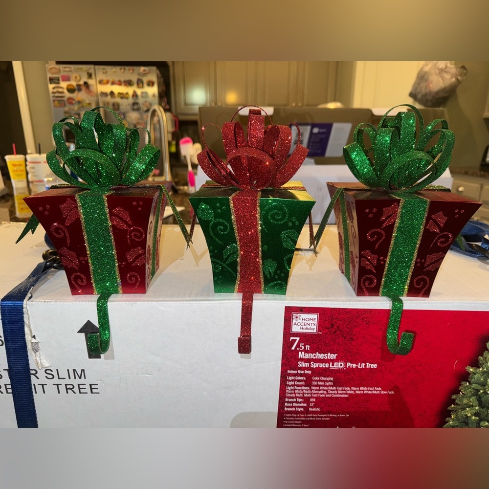 Set/3 Stocking holders